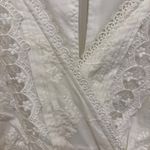 Lulus Be My Forever Love White Lace Embroidered Tiered Mini Dress scandi girl Size M Photo 6