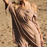 Fp Movement Hot Shot Tee Romper Tan Size XS Photo 0