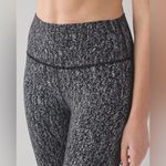 Lululemon  High‎ Times Pant Luon Suited Jacquard Black White Size 6 Photo 8