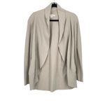 Barefoot Dreams  Womens Beige Shawl Collar‎ Open-front Soft Girl Cardigan XS/S Photo 3