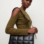 ALLSAINTS Daina Ribbed Cut Out 100% Merino Wool Sweater Midi Dress Large Photo 1