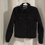 Levi's BLACK DENIM SHERPA LINED JACKET SZ: XS Photo 0