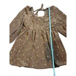 SheIn MOD Plus Floral Print Sweetheart Neck Lantern Sleeve Dress Sz 4XL in apric Photo 5