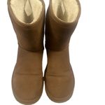 Leather Suede Fur Lined Winter Snow Boots Mid Photo 3