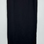 Naked Wardrobe Size Large Black Strapless Midi Dress Elegant Chic Classic NWOT Photo 0