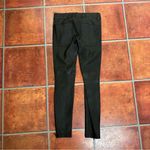 Current/Elliott  Lamb Leather Crop w/ Long Zip Black Skinny Pants Photo 10