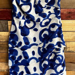 Outback Red  Blue And White Strapless Dress‎ Size 10 Photo 0