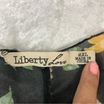 Liberty Love Floral Boho Kimono Duster Cardigan Cover Black & yellow 2XL Photo 3