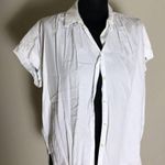 Madewell  Classic White Shortsleeve Shirt Photo 0