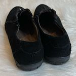 Natural Soul  by Naturalizer black Suede Leather Zip Up Comfort Shoes Size 8.5 Photo 5