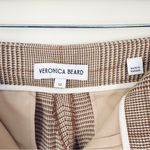 Veronica Beard Tonelli Prince of Wales Checked Linen & Cotton Wide-Leg Pant Photo 5