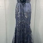 Dear Moon  Juniors' Sequined Illusion Lace-Up-Back Corset Gown Size 5 NWOT Photo 5