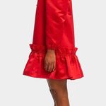 NWT Sleeper Mystery Puff Dress in Red Photo 3