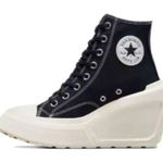 Converse Chuck 70 De Luxe Wedge Platform Heel – Black – Women’s Size 9 – NEW Photo 0