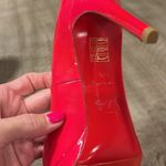 Christian Louboutin  Yolanda hot pink/red patent leather pumps Photo 13