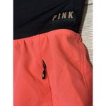 Victoria's Secret  PINK Ultimate Logo Shorts w/ Zipper Pocket Coral‎ Black Size S Photo 2