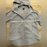 Nike  Fleece High Low Zip Up Hooded Sweatshirt Photo 3