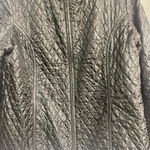 Chico’s Reversible nylon/poly jacket no tags size medium purple & black Photo 2