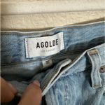 AGOLDE  Riley High Rise‎ Straight Crop in Shatter Size 30 Photo 5