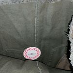 Umgee  womens medium mini skirt animal print black green tan button has pockets Photo 9