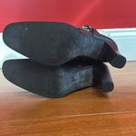 Harley Davidson Women Harness Ring Biker Heel Bootie 84333 Black Leather Sz 7.5 Photo 3