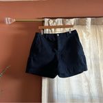 Everlane The Utility Short Organic Cotton Twill High Rise Navy Blue NEW Size 14 Photo 2