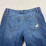 Ashley Mason Ripped Distressed Raw Hem Crop Jean Photo 3