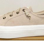 Sperry Womens  Top-Sider Crest Platform Serpent Ivory Leather Lace Up Sneakers 11 Photo 3