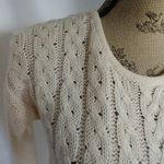 Lucky Brand  Ivory Cable Knit Sweater Photo 1