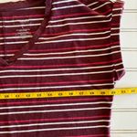 Sonoma Striped midi Tshirt dress Size L Photo 6