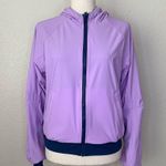 Fabletics Amara Blue Purple Reversible Women’s Jacket Photo 8