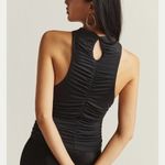 Pilcro  Ruched Reversible Tank Top Size Small Black Anthropologie Shirt Photo 2