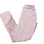 Free People FP Size Small S Revelation Pink Cut Out Detail Athletic Stretchy Photo 0