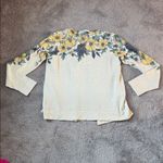 Charter Club  Gold Dust Floral Button Down Cardigan SIZE M Photo 5