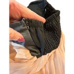 Reverse Black Faux Leather Bustier with Pink Pleated Skirt Dress - Size M Photo 10