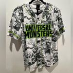 Her Universe Universal Monsters Characters All over Print Baseball Jersey (Unisex) Photo 1