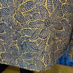 Hinge Size L Long Sleeve Blouse w V Neckline Photo 8