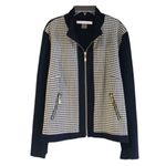 Peter Nygard  Black & White Jacket (Size Medium) Photo 1