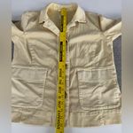 J.Jill Butter Yellow Linen Blazer Jacket Size XS Photo 8