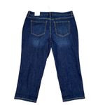 Lane Bryant Lane‎ Bryant NWT Girlfriend Crop Mid Rise Denim Jeans 18 Flex Magic Stretch Photo 2