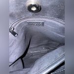 Nine West Vintage Black Leather Tote HandBag Shoulder Purse Bag Photo 13