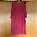 Soft Surroundings  Hera Mini Dress in Cardinal Red Size Large Photo 6