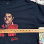 2018 Michael Jackson’s Thriller size large Crop Top Sleeveless Concert Shirt Black Photo 2