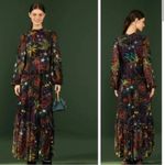 Farm Rio Amazonia Puff-Sleeve Printed Maxi Dress worn by Kelly Clarkson M Photo 3