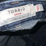 Torrid  Bootcut High Waist Stretchy Faded Denim Blue Jeans 18XS 28” Inseam Photo 13