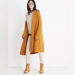 Madewell Rivington Sweater-Coat Duster in Ochre XS Photo 1