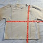 Free Assembly Women's Small Warm Cream/Ivory Sweater Long Sleeve Photo 2