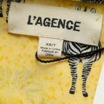 L'Agence | Camille Zebra Print Button Front Shirt Photo 7