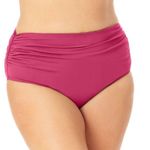 Anne cole  High Waist Bikini Bottom in Berry, Size 16 NEW w/Tag Photo 0