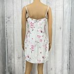 Likely  Women's US 8 White Floral Sequin Reese Dress Mini Bodycon Sleeveless Photo 3